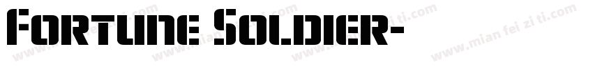 Fortune Soldier字体转换